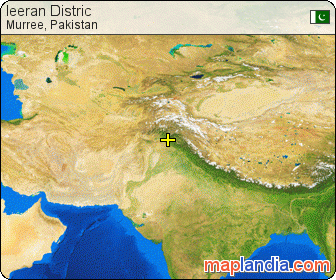 leeran Distric satellite map