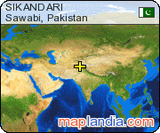 SIKANDARI satellite map