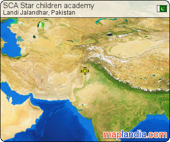SCA Star children academy  satellite map