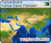 Kamardhand satellite map