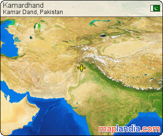 Kamardhand satellite map