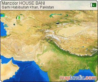 Manzoor HOUSE BANI satellite map