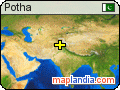 Potha satellite map