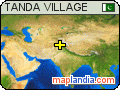 TANDA VILLAGE satellite map