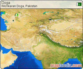 Doga  satellite map