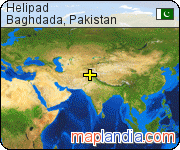 Helipad satellite map