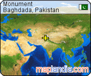 Monument satellite map
