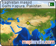 baghistan masjid satellite map