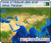 home of Hidayat ullah shah  satellite map