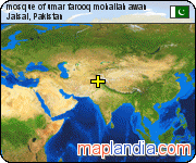 mosque of umar farooq mohallah awan satellite map