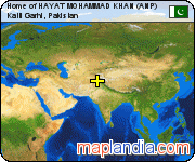 Home of HAYAT MOHAMMAD KHAN (ANP) satellite map