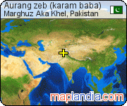 Aurang zeb (karam baba) satellite map