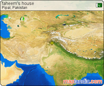 faheem's house satellite map