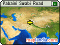 Pabaini Swabi Road satellite map