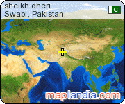 sheikh dheri    satellite map