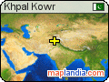 Khpal Kowr satellite map