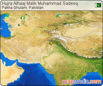 Hujra Alhaaj Malik Muhammad Sadeeq  satellite map