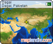 Dagai satellite map
