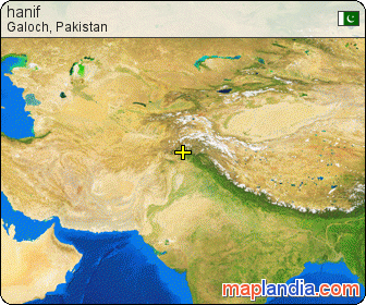 hanif satellite map