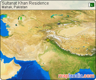 Sultanat Khan Residence  satellite map