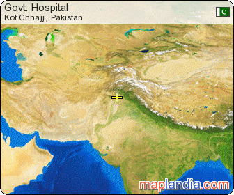 Govt. Hospital satellite map