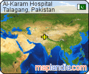 Al-Karam Hospital satellite map