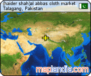 (haider shah)al abbas cloth market satellite map