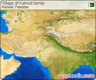 Village of Kahoot family satellite map