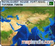 ROYAL GUEST  HOUSE   FORT ABBAS  satellite map