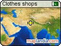 Clothes shops satellite map