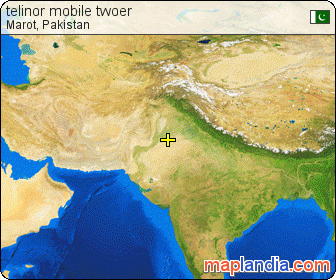 telinor mobile twoer satellite map