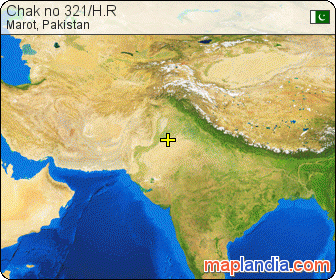 Chak no 321/H.R satellite map