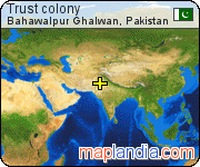 Trust colony satellite map