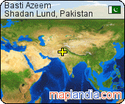 Basti Azeem satellite map