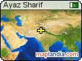 Ayaz Sharif satellite map