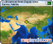 Ch.Muhammad Akram(Bagaa) house satellite map