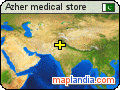 Azher medical store satellite map