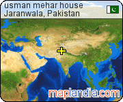usman mehar house satellite map