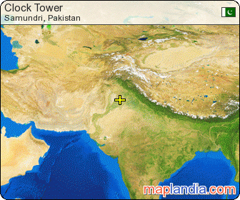 Clock Tower satellite map