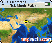 Awais Korotana satellite map