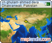 ch ghulam ahmed dera satellite map