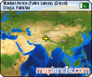Madani Aerea (Fateh Laman) (Gujrat) satellite map