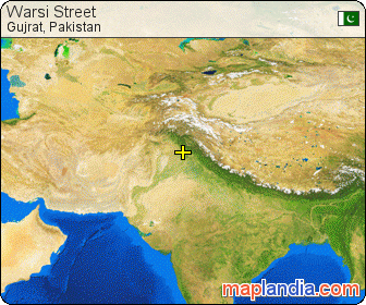 Warsi Street satellite map