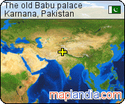 The old Babu palace satellite map