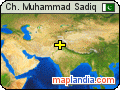 Ch. Muhammad Sadiq satellite map