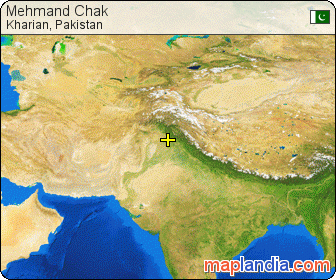 Mehmand Chak satellite map