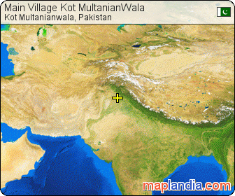 Main Village Kot MultanianWala satellite map