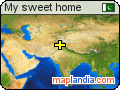 My sweet home satellite map