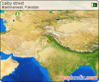 zaiby street satellite map