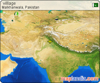  villlage satellite map